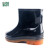 3531 低筒雨鞋 PVC塑胶雨靴胶鞋套鞋 防水防滑耐磨劳保工矿靴 40码黑色 300059
