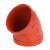 美消 消防管件 防锈漆面 球墨铸铁同径 45°弯头 外径325 DN300