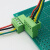 15EDGV/R-3.81插拔式接线端子PCB绿色连接器3.81mm间距直弯脚针座 2P 单独插头