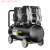 空压机220V工业级汽泵无油小型高压电动打气泵空气压缩机 申茂50L-2X1100W无油机