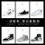 适用于小白鞋带空军一号板鞋运动鞋篮球男女帆布鞋带 3双装 双层黑色-120cm 均码