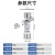 cdiyMRO茗熔RO14陶瓷保险丝管8X32MM圆筒帽型熔断器RT19-16熔芯10A16A 0.5A