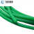 聚氨酯粗面圆带粘接圆形粗面皮带电机传动带工业皮带PU绿色粗面带 线径10mm*周长980mm