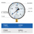 厂家直销上海仪川仪表厂空调水泵真空压力表径向安装Y150/1.6级 Y-150 0-1MPA 10公斤