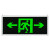 中为世行 免接电安全出口指示牌 自发光逃生通道标识夜光疏散标志 单面向右安全出口