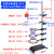 包邮汇达铁架台实验室铁三环冷凝管夹三爪夹玻璃仪器固定冷凝管四 烧瓶夹双调节 杆径11.8mm左右