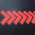 安英卡尔 桌面定位标识贴1个 5S/6S区域磨砂防滑定位贴纸 B2793 L型3*3*1cm(红色)
