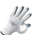 Rockwell 装卸打包机械维修耐油浸胶手套 劳保手套灰色 NL1002 1副 M(8寸)