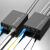 YUNFANXINTONG YF-GSF-1G4F/25 千兆单模单纤光纤收发器 含A端、B端 支持14槽机架  25公里 1光4电 外置电源