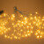 赫钢 LED星月窗帘灯星星灯遥控房间阳台庭院装饰圣诞节日灯 3.5米 插电款-星月窗帘灯-暖色