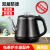适用苏泊尔茶吧机通用烧水壶茶台水壶单壶电热水壶配件 不锈钢[黑色]消毒锅 空