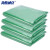 海斯迪克 HK-407 商用彩色大号垃圾袋 分类袋 加厚塑料平口袋 60*80cm绿色（50个）
