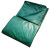 锦安行 JA-FYB-098 防雨布篷布 雨棚布帆布 PVC防水雨篷布 油布 苫布 4×4m/张 军绿色 克重：450±30g/m²