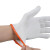 趣行 白尼龙线手套4双装 加厚耐磨透气工地施工防汛劳动防护工作手套