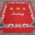 电梯星期地毯公司logo 广告店标欢迎光临迎宾地毯满铺工程地毯 中国红色 定制水晶绒0.5平米