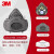 LISM防尘面罩口罩 防工业粉尘打磨KN95装修煤矿焊接沙场3200面罩 3N11滤棉20片
