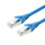 创优捷 六类成品网线6L-15m 非屏蔽千兆高速CAT6网线 宽带网络布线蓝色15米