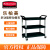 乐柏美Rubbermaid Xtra推车FG409100黑色 多功能实用移动餐车 承重136KG餐厅酒店茶水车客房送餐车多层收餐车