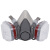 代尔塔（DELTAPLUS）全面罩防毒面具生化防护面罩电焊呼吸器喷漆化工气体囗罩6200 防雾大眼罩