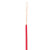 金龙羽 电线电缆国标铜芯线单芯多股软线阻燃ZC-BVR4平方100米/卷 红色