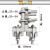螺栓型T型引流线夹TL-12345铝接线夹引流线卡端子金具铝合金 TL-11(主线35-50) (支线35-50)