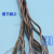 电梯钢丝绳8 10 12 13mm高速主机曳引绳专用半钢芯配件无锡通用梯 浅灰色 10mm