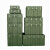 企金 物资滚塑箱 外径1100*500*450mm 工业应急战备箱器材箱装备箱运输箱补给空投箱 QJ-G15401