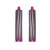 戴森(Dyson) Airwrap 自动多功能造型卷发棒 电吹风 吹风机 8造型头Complete顶配HS01 长发版套装 紫红色
