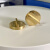 JEOL日本电子截面双直角90度黄铜铝制扫描电镜SEM台子 25mm(黄铜) 现货