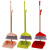 海斯迪克 gnjz-1234 塑料软毛扫帚 扫把簸箕组合套装 红色（12套）
