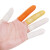 一次性手指套乳胶美容祛痘耐磨电子工业劳保防滑防加厚橡胶手指套 白色S码(手指细的用)100克