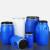 庄太太【加厚160L白色】加厚200L带铁箍法兰桶60升化工塑料桶160公斤发酵泔水桶