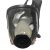 晋广源 6800A防毒面具全面罩喷漆防护气体喷漆粉尘烟雾口罩过滤式 单面具黑色款