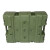 夜霸途 弹药箱器材箱滚塑箱户外野营便携式绿色多功能器材箱空投箱  外径 500*400*170（mm）
