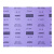 紫色水磨砂纸打磨汽车漆面抛光美容紫砂家具金属腻子水磨干磨两用 水磨紫纸400目一本（100张） MOMIKA干湿
