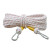 曲珞 绳子尼龙绳捆绑绳耐磨拉绳粗白色 20mm粗100米长 一盘价