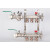 天一 金牛地热地暖分水器 地暖管地热管集水器大流量加厚家装 8路单分水器