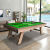 维诺亚台球桌家用标准多功能三合一家用成人美式台球桌乒乓球桌餐桌球桌 9尺 方台自动球(颜色备注