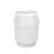 威佳大号储水桶带盖打大白桶圆形塑料桶加厚密封酵素桶酿酒桶 开口圆桶白色25L