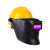 东部工品高空焊工防护电焊安全帽头戴式自动变光焊工面罩全自动焊帽高空变光面罩（不含安全帽）