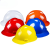 嘉博森高强度安全帽工地男国标加厚头盔施工建筑工程电力领导定制LOGO V型加厚款 桔色