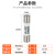 基克孚 R054陶瓷保险丝熔断器RO54熔芯保险管5*20MM铜镀镍铜帽0.5-20A RO54/16A/（400只） 