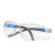 霍尼韦尔（Honeywell）300310 护目镜 S300A 蓝款透明镜片 防风沙 防尘 防雾眼镜 10副/盒