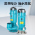 英格杰家 QDX潜水泵220V小型高扬程清水泵农用井水灌溉大流量抽水泵 QDX-1800W3寸 