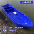优莱可可双层加厚牛筋塑料船渔船冲锋舟捕鱼小船PE钓鱼船养殖橡皮艇塑胶船 3.6米大型冲锋舟含手划桨