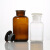 实验室广口瓶玻璃瓶大口化学试剂瓶小口细口瓶125/500ml透明棕色 白色广口瓶 60ml 普料