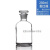 试瓶磨砂口广口玻璃瓶细口瓶分装加厚蓝盖玻璃瓶棕色透明工业品 zx250ml磨砂白小口