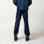 代尔塔/DELTAPLUS 马克6系列工装裤工作服裤子405408 建筑汽修工地工厂车间劳保服 藏青色 L 1件