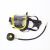 LZJV正压式空气呼吸器面罩 呼吸器配件 全面罩 黄色 面罩加罐头 钢瓶空气呼吸器