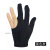 台球手套 球房台球公用手套台球三指手套可定制logo工业品 zx美洲豹黑色杆布